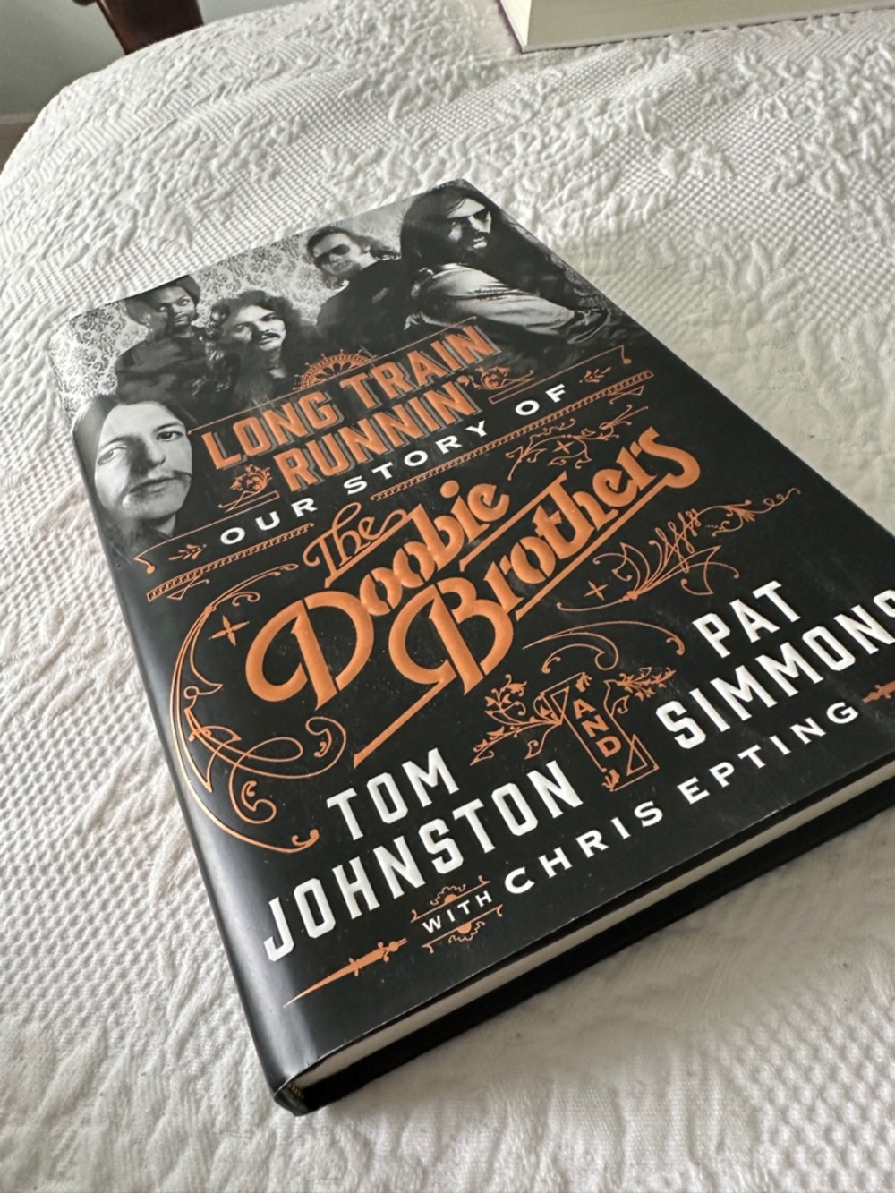 Long awaited book from the Doobies.  Purchased new. Read once